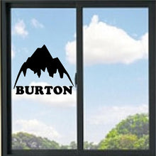 Load image into Gallery viewer, Burton Mountains Vinyl Bumper Decal