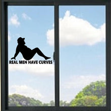 Load image into Gallery viewer, Real Men Have Curves Vinyl Decal