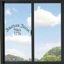 Load image into Gallery viewer, American Patriot Since 1776 Vinyl Decal