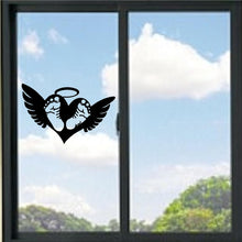 Load image into Gallery viewer, Baby Feet And Wings Memorial/Baby In Heaven Vinyl Decal