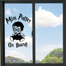 Load image into Gallery viewer, Mini Potter On Board Vinyl Decal