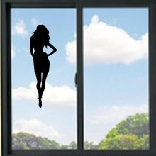 Load image into Gallery viewer, Woman Silhouette Vinyl Decal