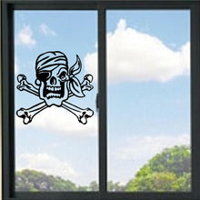 Load image into Gallery viewer, Pirate Skull And Cross Bones Vinyl Decal