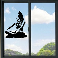 Load image into Gallery viewer, Woman Meditating Praying Vinyl Decal