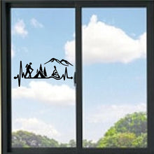 Load image into Gallery viewer, Hiking Outdoors Adventure Vinyl Decal