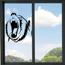 Load image into Gallery viewer, Growling Bear Face Head #2 Vinyl Decal
