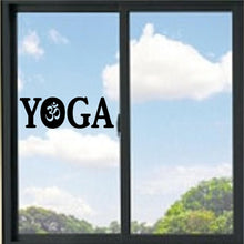 Load image into Gallery viewer, Yoga Word Aum Om Ohm Vinyl Decal