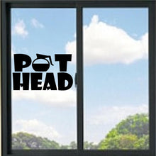 Load image into Gallery viewer, Pot Head/Coffee Funny Vinyl Decal