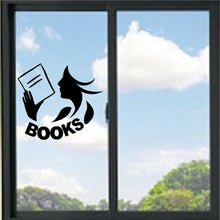 Load image into Gallery viewer, Woman Reading Book #2 Vinyl Decal