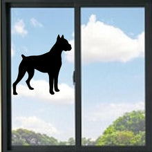 Load image into Gallery viewer, Boxer Dog Silhouette Vinyl Decal