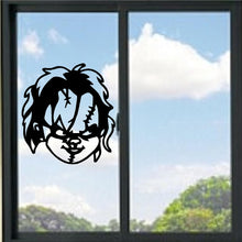 Load image into Gallery viewer, Chucky Doll Face Vinyl Decal