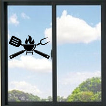 Load image into Gallery viewer, BBQ And Grilling Utensils Vinyl Decal