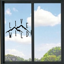 Load image into Gallery viewer, Live Wild Vinyl Decal
