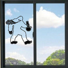 Load image into Gallery viewer, Sasquatch Smoking Bong Vinyl Decal