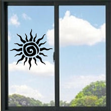 Load image into Gallery viewer, Tribal Sun Vinyl Decal