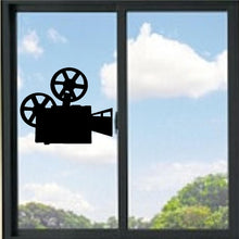 Load image into Gallery viewer, Old School Movie Reel Vinyl Decal