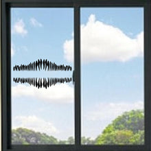 Load image into Gallery viewer, Spiky Teeth Vinyl Decal