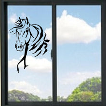 Load image into Gallery viewer, Horse Head Outline #2 Vinyl Decal
