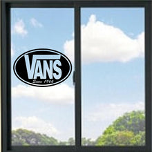 Load image into Gallery viewer, Vans Logo With Circle Vinyl Decal