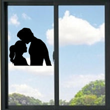 Load image into Gallery viewer, Guy Kissing Girls Forehead Vinyl Decal