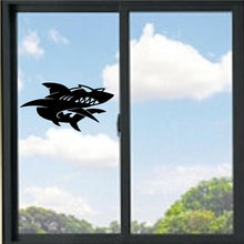 Load image into Gallery viewer, Cartoon Shark With Sunglasses Vinyl Decal
