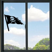 Load image into Gallery viewer, Pirate Flag Vinyl Decal