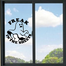 Load image into Gallery viewer, Freak In The Sheets Funny Ghost Vinyl Decal