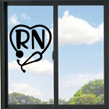 Load image into Gallery viewer, Registered Nurse Vinyl Decal