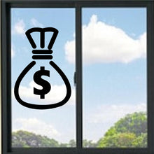 Load image into Gallery viewer, Money Bag Vinyl Decal