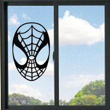 Load image into Gallery viewer, Spiderman Mask Vinyl Decal