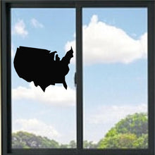 Load image into Gallery viewer, United States Of America Country Silhouette Vinyl Decal