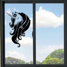 Load image into Gallery viewer, Unicorn Head Vinyl Decal