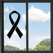 Load image into Gallery viewer, Cancer Ribbon Awareness Vinyl Decal