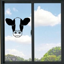 Load image into Gallery viewer, Cow Face/Head Vinyl Decal