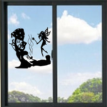 Load image into Gallery viewer, Mushroom With Fairy Vinyl Decal