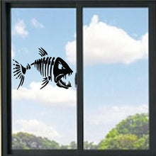 Load image into Gallery viewer, Fish Skeleton Fish Bones Vinyl Decal