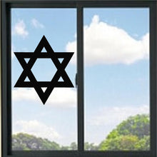 Load image into Gallery viewer, Star Of David Hebrew Jewish Symbol Vinyl Decal
