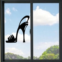 Load image into Gallery viewer, High Heel Stiletto Shoe Vinyl Decal