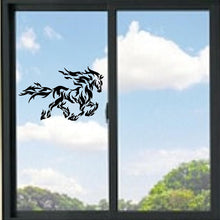 Load image into Gallery viewer, Fire/Flames Horse Vinyl Decal