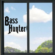 Load image into Gallery viewer, Bass Hunter Fishing Vinyl Decal
