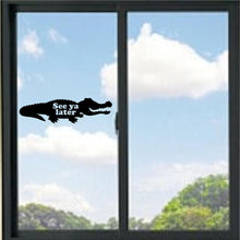 Load image into Gallery viewer, See Ya Later Alligator Funny Vinyl Decal