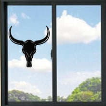 Load image into Gallery viewer, Bull/Cow Skull Vinyl Decal