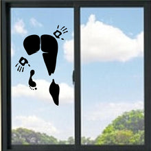 Load image into Gallery viewer, Woman Butt Print And Hand Prints Vinyl Decal