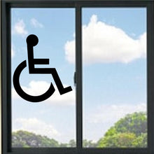 Load image into Gallery viewer, Handicapped Wheelchair Symbol Vinyl Decal