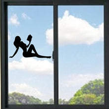Load image into Gallery viewer, Woman Reading Book Vinyl Decal