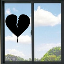 Load image into Gallery viewer, Torn Bleeding Heart Vinyl Decal