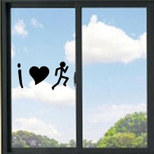 Load image into Gallery viewer, I Love To Run/Jog Vinyl Decal