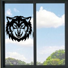 Load image into Gallery viewer, Wolf Head Snarling Vinyl Decal