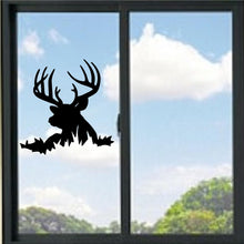 Load image into Gallery viewer, Deer Head In Grass Vinyl Decal