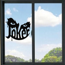 Load image into Gallery viewer, Joker Eyes With Words Vinyl Decal